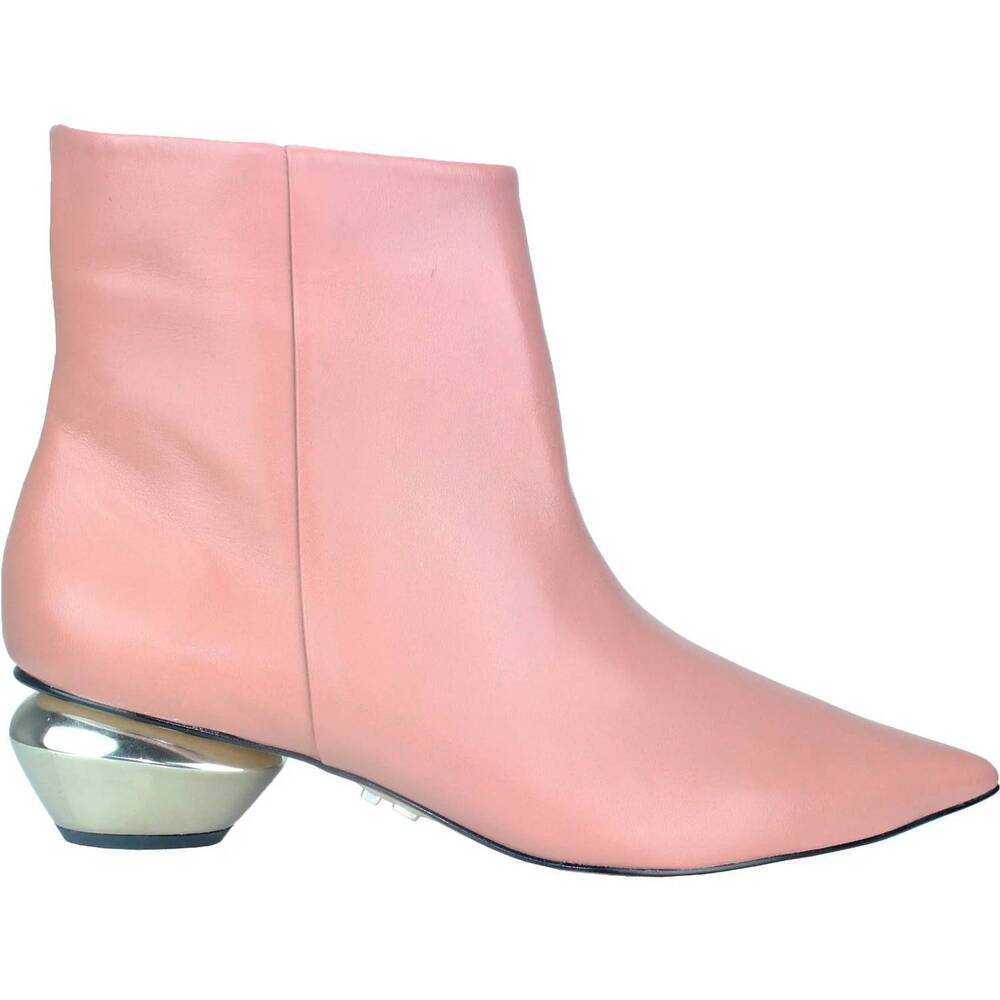 NEW LOVE RIO women's carrano's leather bootie in pink
